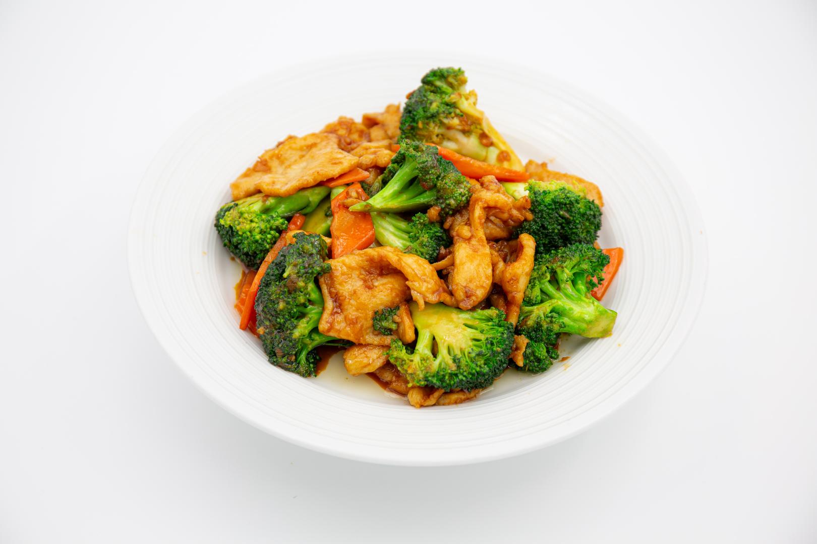 chicken with broccoli